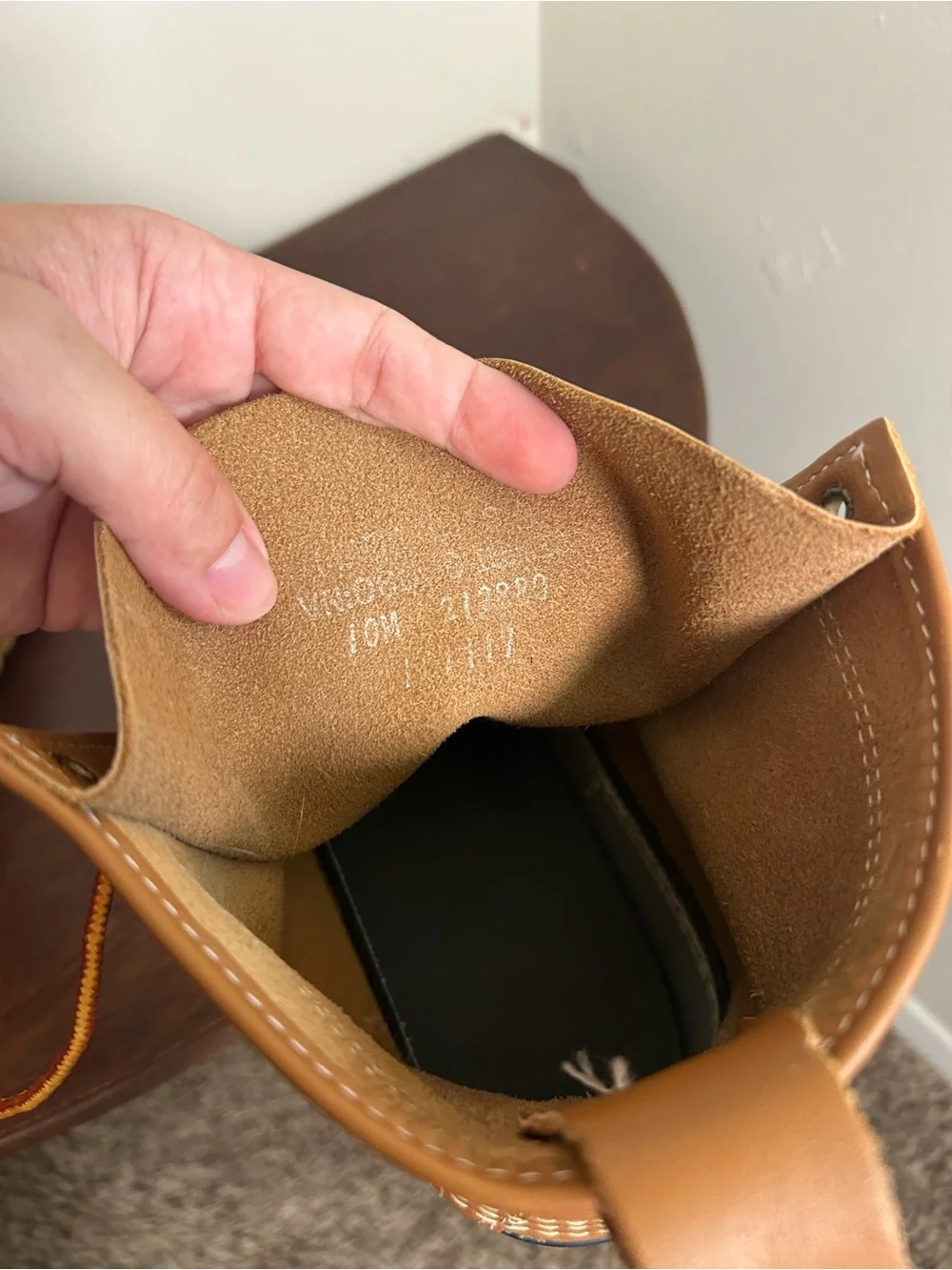 L.L. Bean Brown and Navy Men's Waterproof Duck Boots
